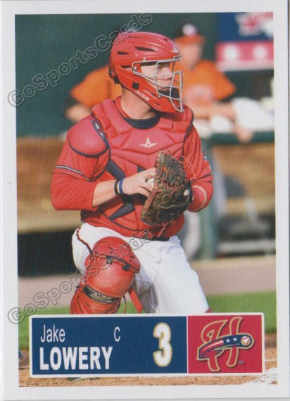 2018 Harrisburg Senators Jake Lowery