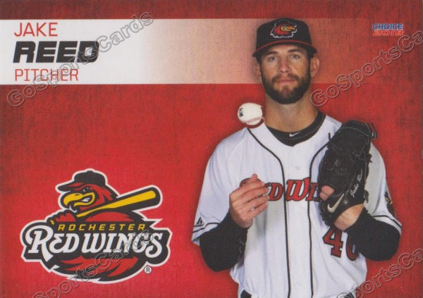 2018 Rochester Red Wings Jake Reed