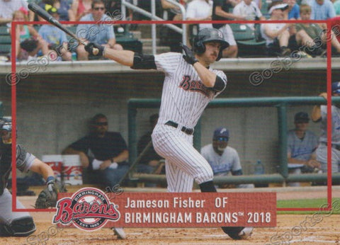 2018 Birmingham Barons Jameson Fisher