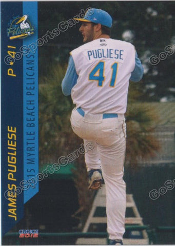 2015 Myrtle Beach Pelicans James Pugliese