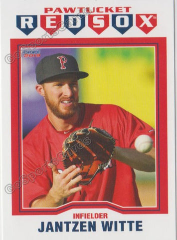 2019 Pawtucket Red Sox Jantzen Witte