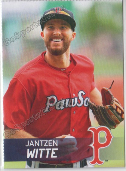 2019 Pawtucket Red Sox Dunkin SGA Jantzen Witte