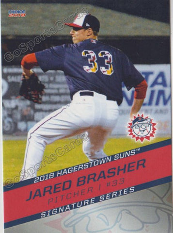 2018 Hagerstown Suns Jared Brasher