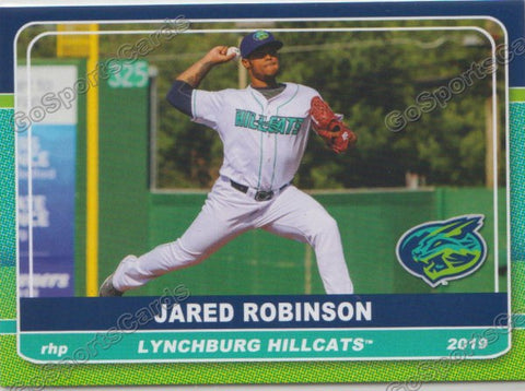 2019 Lynchburg Hillcats Jared Robinson