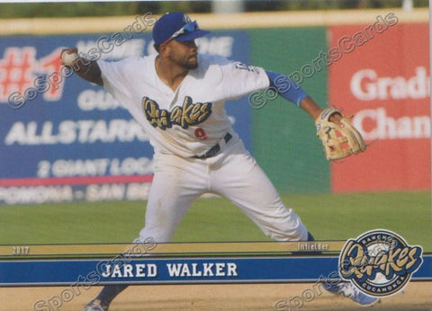 2017 Rancho Cucamonga Quakes Jared Walker