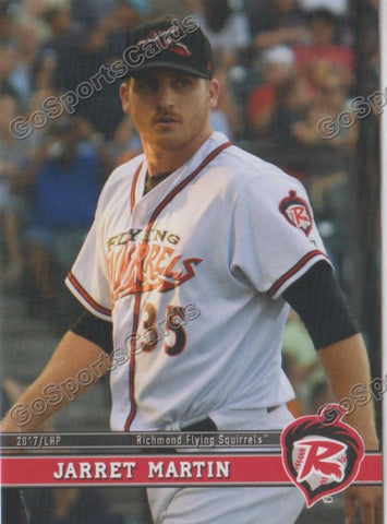 2017 Richmond Flying Squirrels Jarret Martin