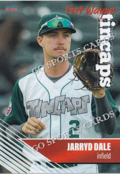 2022 Fort Wayne TinCaps Jarryd Dale