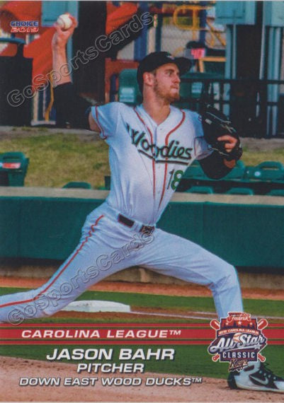 2019 Carolina League All Star RS Jason Bahr