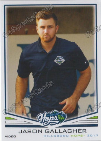 2017 Hillsboro Hops Jason Gallagher