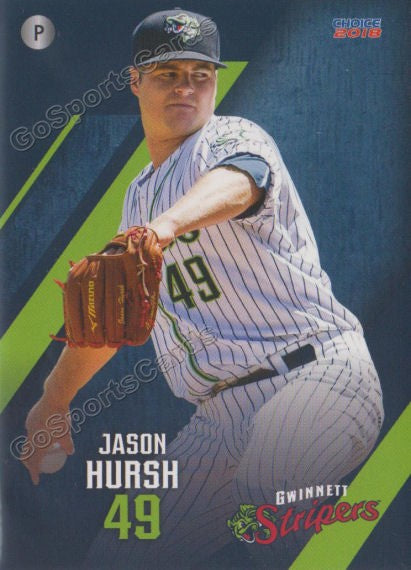 2018 Gwinnett Stripers Jason Hursh