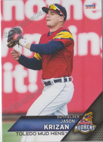 2018 Toledo Mud Hens Jason Krizan