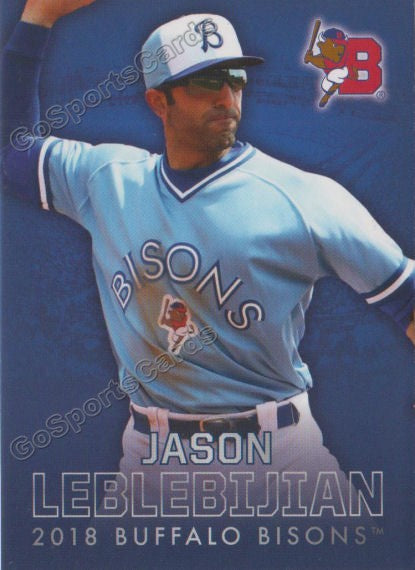 2018 Buffalo Bisons Jason Leblebijian