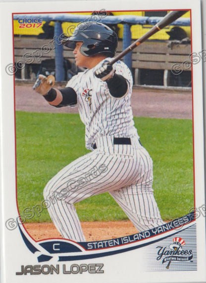 2017 Staten Island Yankees Jason Lopez