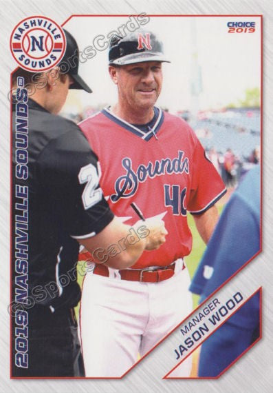 2019 Nashville Sounds Jason Wood