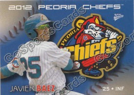 2012 Peoria Chiefs Team Set