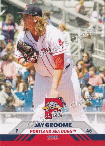 2022 Portland Sea Dogs Jay Groome