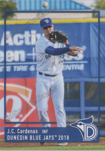 2018 Dunedin Blue Jays JC Cardenas