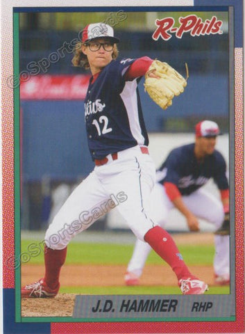 2019 Reading Fightin Phils JD Hammer