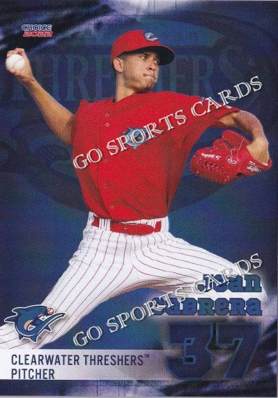 2023 Clearwater Threshers Jean Cabrera – Go Sports Cards