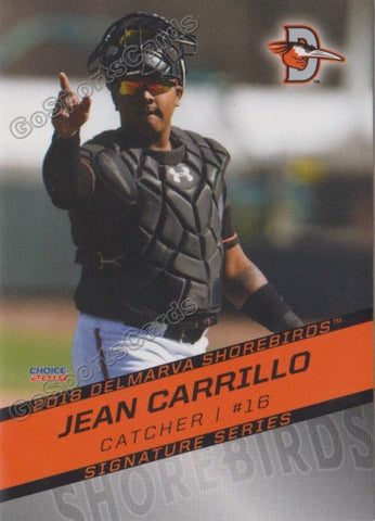 2018 Delmarva Shorebirds Jean Carrillo