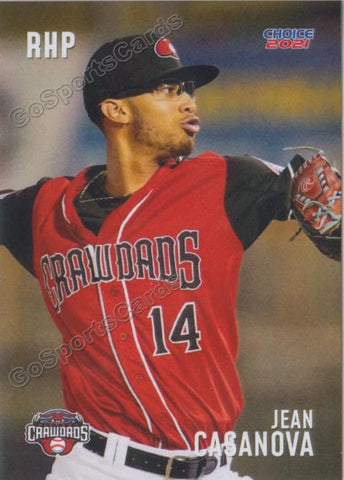 2021 Hickory Crawdads Jean Casanova