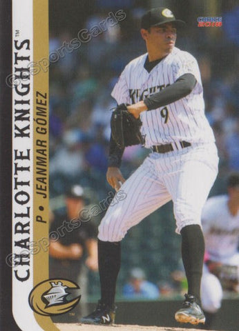 2018 Charlotte Knights Jeanmar Gomez