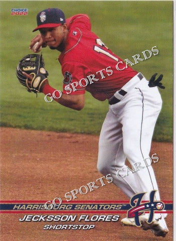 2022 Harrisburg Senators Jecksson Flores