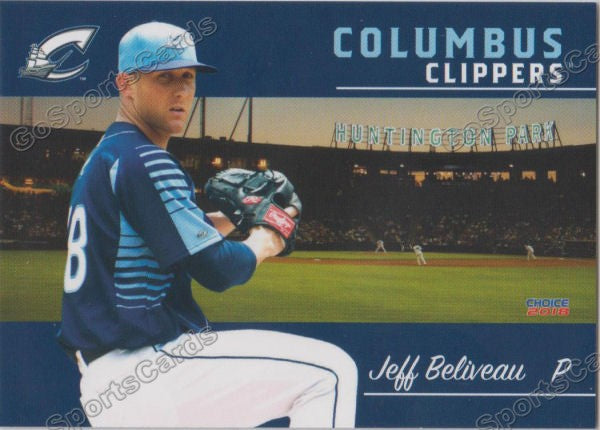 2018 Columbus Clippers Jeff Beliveau