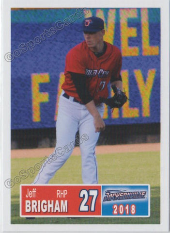 2018 Jacksonville Jumbo Shrimp Jeff Brigham