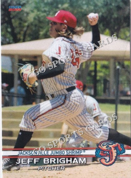 2022 Jacksonville Jumbo Shrimp Jeff Brigham