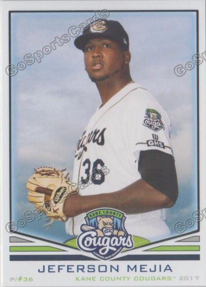 2017 Kane County Cougars Jeferson Mejia