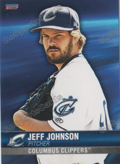 2017 Columbus Clippers Jeff Johnson