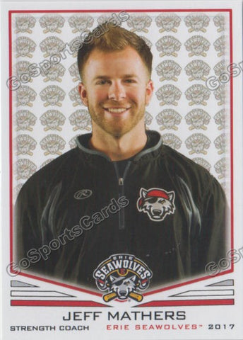 2017 Erie SeaWolves Jeff Mathers