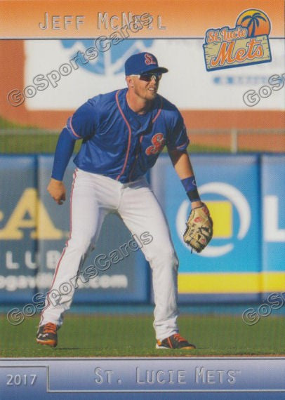 2017 St Lucie Mets Jeff McNeil – Go Sports Cards