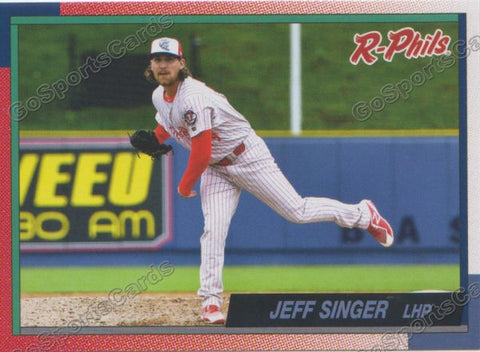 2019 Reading Fightin Phils Jeff Singer