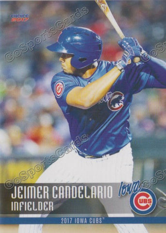 2017 Iowa Cubs Jeimer Candelario