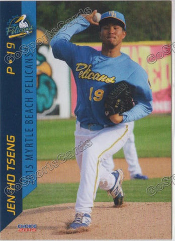 2015 Myrtle Beach Pelicans Jen Ho Tseng