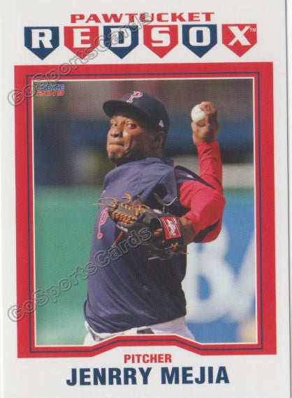 2019 Pawtucket Red Sox Jenrry Mejia