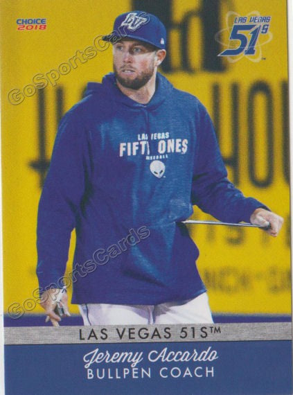 2018 Las Vegas 51s Jeremy Accardo