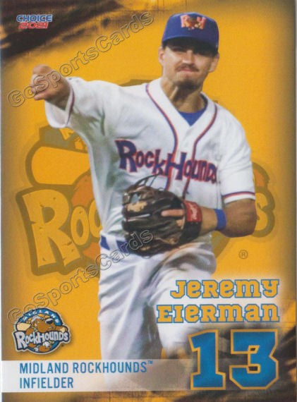 2021 Midland Rockhounds Jeremy Eierman