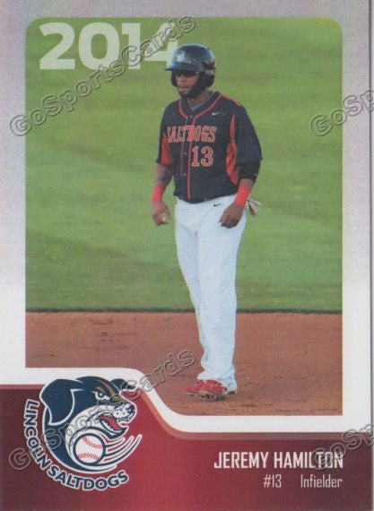 2015 Lincoln Saltdogs Jeremy Hamilton – Go Sports Cards