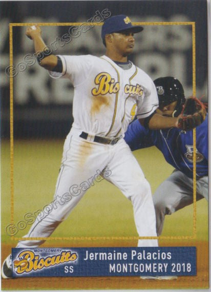 2018 Montgomery Biscuits Jermaine Palacios