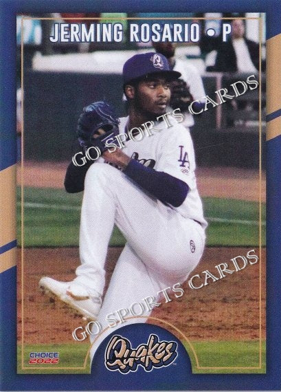 2022 Rancho Cucamonga Quakes Jerming Rosario