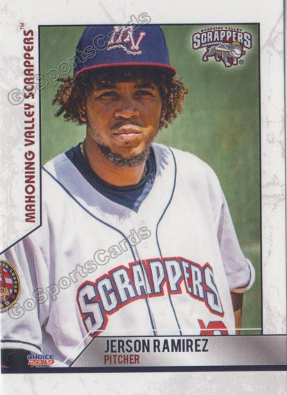 2019 Mahoning Valley Scrappers Jerson Ramirez