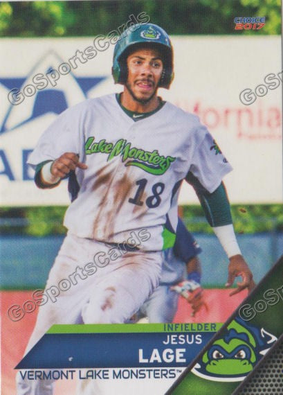 2017 Vermont Lake Monsters Jesus Lage