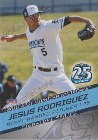 2018 West Michigan Whitecaps Jesus Rodriguez