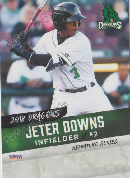 2018 Daytona Dragons Jeter Downs