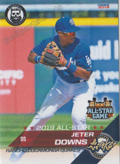 2019 California League All Star SB Jeter Downs