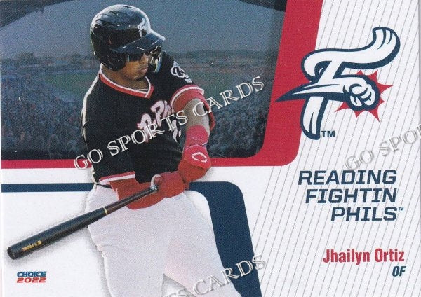 2023 Lehigh Valley IronPigs Jhailyn Ortiz – Go Sports Cards