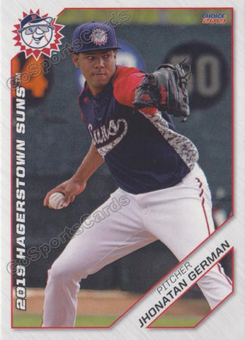 2019 Hagerstown Suns Jhonatan German